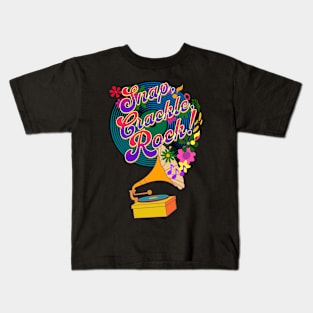 Snap Crackle Rock! Kids T-Shirt
